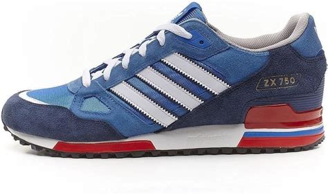 adidas zx 750 marine blau weiß rot|Adidas originals 750 herren.